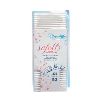 Picture of Swabstick Direct Safety® Cotton Tip Plastic Shaft NonSterile 375 per Pack187500P