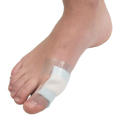 Picture of Medical Tape Sore Spot® Waterproof Silicone 1 Inch X 1-1/2 Yard White NonSterile3095-115