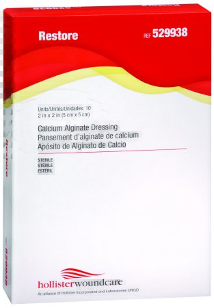 Picture of Calcium Alginate Dressing Restore™ 2 X 2 Inch Square Calcium Alginate Sterile529938