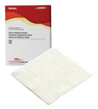 Picture of Silver Calcium Alginate Dressing Restore™ 2 X 2 Inch Square Sterile529967