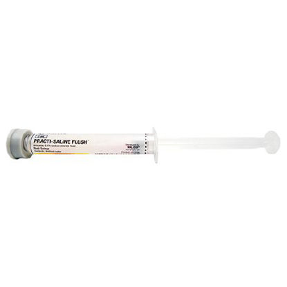 Picture of Clinical Training Medication Practi-Saline Flush™ 3 mL Needle Free Syringe Distilled Water Liquid1513FS