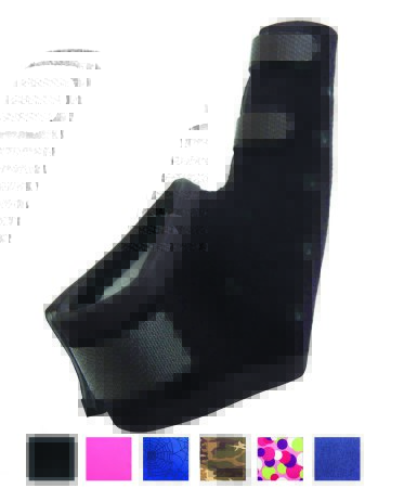 Picture of Thumb Brace Exos® Extended Short Thumb Spica™ Adult Large Hook and Loop Strap Closure Right Hand Black211-61-1111