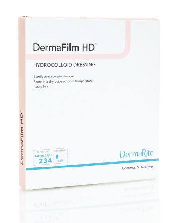 Picture of Hydrocolloid Dressing DermaFilm® 2 X 4 Inch Rectangle Sterile31240