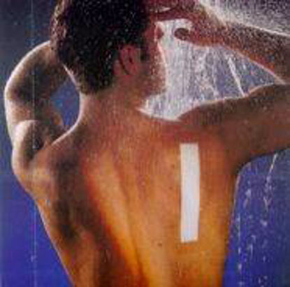 Picture of Transparent Film Dressing with Pad OpSite Post Op Rectangle 4 X 11-3/4 Inch 3 Tab Delivery Without Label Sterile66000715