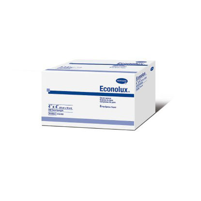 Picture of Gauze Sponge Econolux® Cotton 8-Ply 4 X 4 Inch Square NonSterile416816