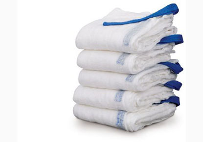 Picture of Surgical Laparotomy Sponge X-Ray Detectable Cotton 12 X 12 Inch 5 Count Pack NonSterile211