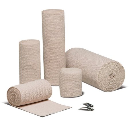 Picture of Elastic Bandage REB® 2 Inch X 5 Yard Standard Compression Clip Detached Closure Tan NonSterile16200000