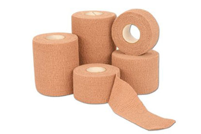Picture of Cohesive Bandage CoFlex®·LF2 6 Inch X 5 Yard 20 lbs. Tensile Strength Self-adherent Closure Tan NonSterile9600TN