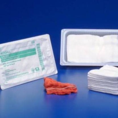 Picture of USP Type VII X-Ray Detectable Gauze Sponge Visitec™ Gauze 12-Ply 4 X 8 Inch Rectangle Sterile7318