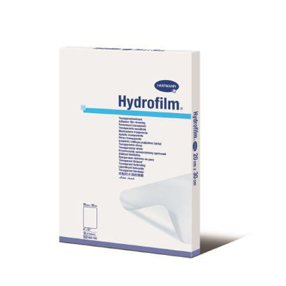Picture of Transparent Film Dressing Hydrofilm® Rectangle 8 X 12 Inch 4 Tab Delivery Without Label Sterile685765