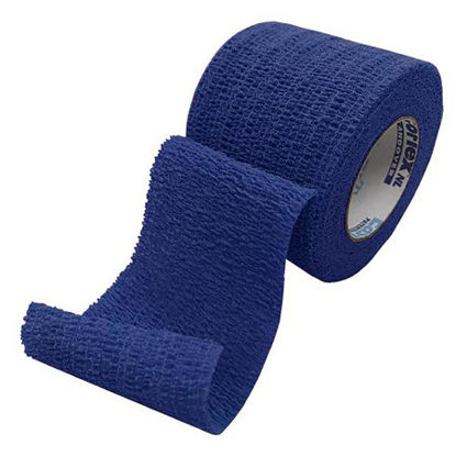 Picture of Cohesive Bandage Co-Flex®·Med 2 Inch X 5 Yard 16 lbs. Tensile Strength Self-adherent Closure Blue NonSterile7200BL