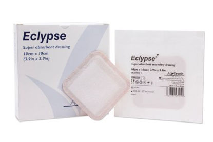 Picture of Super Absorbent Wound Dressing Eclypse® Cellulose 4 X 4 InchCR3818