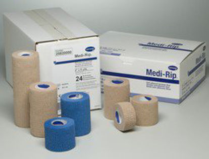 Picture of Cohesive Bandage Medi-Rip® 2 Inch X 5 Yard Team Pack Standard Compression Self-adherent Closure Tan NonSterile25820000