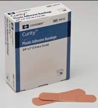 Picture of Adhesive Strip Curity™ 3/4 X 3 Inch Plastic Rectangle Tan Sterile44113-