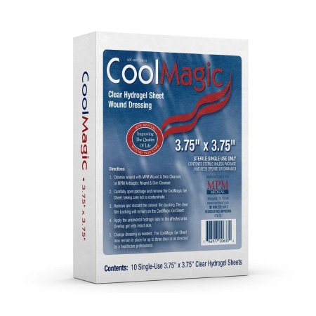 Picture of Hydrogel Dressing CoolMagic™ 3-3/4 X 3-3/4 Inch Square 1 Count SterileMP00206
