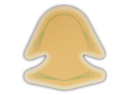 Picture of Hydrocolloid Dressing DuoDERM® Signal® 7-1/2 X 7-4/5 Inch Heel Sterile410500