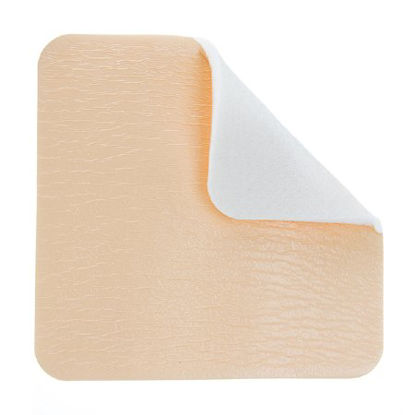 Picture of Silicone Foam Dressing ComfortFoam™ 6 X 8 Inch Rectangle Silicone Adhesive without Border Sterile44680