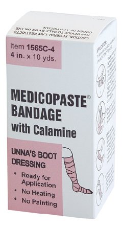 Picture of Unna Boot Medicopaste® 4 Inch X 10 Yard Gauze Zinc Oxide1565 4