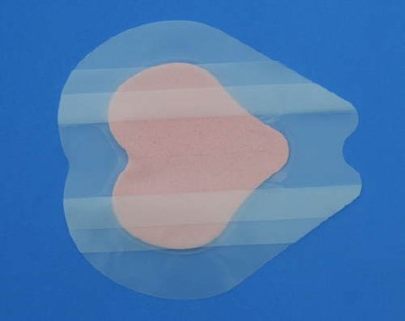 Picture of Silver Foam Dressing Polymem® Shapes® 7-1/5 X 7-4/5 Inch Sacral Sterile1709