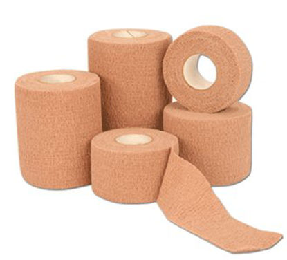 Picture of Cohesive Bandage CoFlex®·LF2 2 Inch X 5 Yard 20 lbs. Tensile Strength Self-adherent Closure Tan Sterile9200S