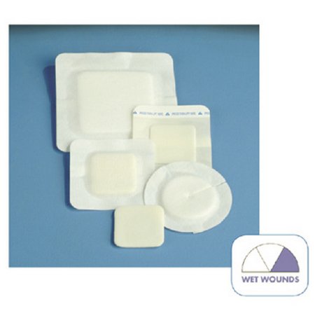 Picture of Foam Dressing Polyderm™ Border 4 X 4 Inch Square Non-Adhesive with Border Sterile46-915