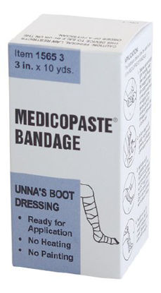 Picture of Unna Boot Medicopaste® 3 Inch X 10 Yard Gauze Zinc Oxide1565 3