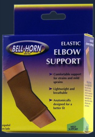 Picture of Elbow Support Bell-Horn® X-Large Pull-On Sleeve Left or Right Arm 11 to 12 Inch Elbow Circumference Beige195XL