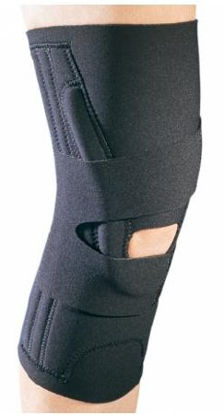 Picture of Lateral Knee Stabilizer ProCare® 2X-Large Hook and Loop Strap Closure 26-1/2 to 29-1/2 Inch Thigh Circumference / 19 to 21 Inch Knee Circumference / 20 to 22 Inch Calf Circumference Right Knee79-94469