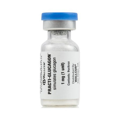 Picture of Clinical Training Medication Practi-Glucagon™ Powder Refills 1 mL Vial White Reconstitution Powder496GP
