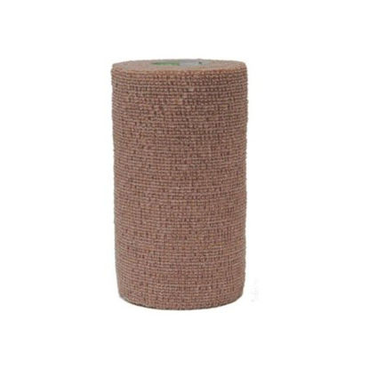 Picture of Cohesive Bandage Co-Flex®·Med 4 Inch X 5 Yard 16 lbs. Tensile Strength Self-adherent Closure Tan NonSterile7400TN