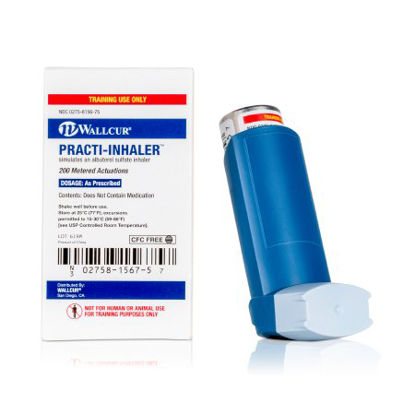Picture of Clinical Training Medication Practi-Inhaler™ 40 Puffs per Inhaler Inhaler Aerosol Propellant Liquid619PI