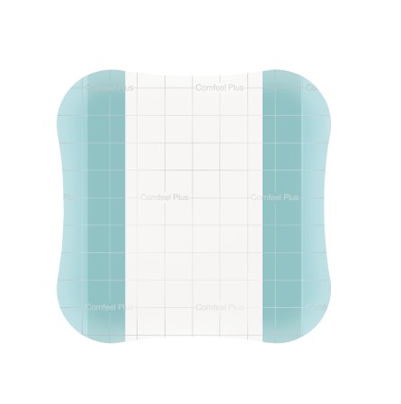 Picture of Hydrocolloid Dressing Comfeel® Plus Transparent Thin 6 X 6 Inch Square Sterile33539