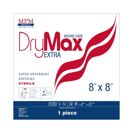 Picture of Super Absorbent Dressing DryMax Extra Polymer 8 X 8 Inch SterileMP00702