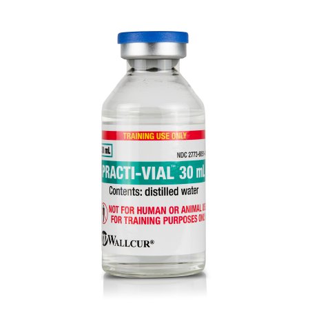 Picture of Clinical Training Medication Practi-30 mL Vial™ 30 mL Vial Distilled Water Liquid424PV
