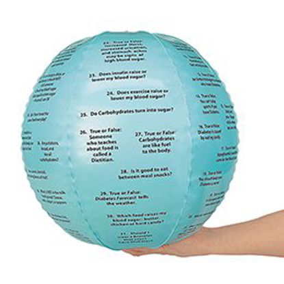 Picture of Teaching Aid Nasco Diabetes Toss - Up BallWA24122