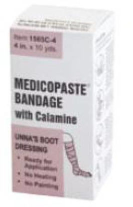 Picture of Unna Boot Medicopaste® 4 Inch X 10 Yard Gauze Zinc Oxide1565C-4