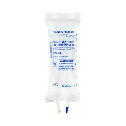 Picture of Clinical Training Medication Practi-Dextrose Lactated Ringer's™ 1000 mL I.V. Bag Distilled Water Liquid275DL