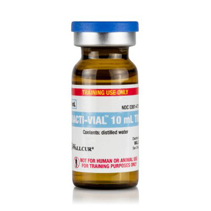 Picture of Clinical Training Medication Practi-10mL Tint Vial™ 10 mL Tint Vial Distilled Water Liquid422TV