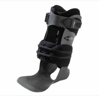 Picture of Ankle Brace DonJoy® Velocity™ MS Large Hook and Loop Closure Male 12 and Up / Female 13-1/2 and Up Left Ankle11-1493-4-06000