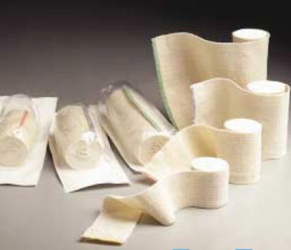 Picture of Elastic Bandage Honeycomb® / X-Ten™ 6 Inch X 550 Inch Standard Compression Double Hook and Loop Closure Beige NonSterile960
