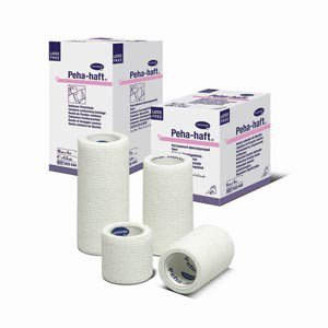 Picture of Absorbent Cohesive Bandage Peha-haft® 1-1/2 Inch X 4-1/2 Yard Standard Compression Self-adherent Closure White NonSterile932441