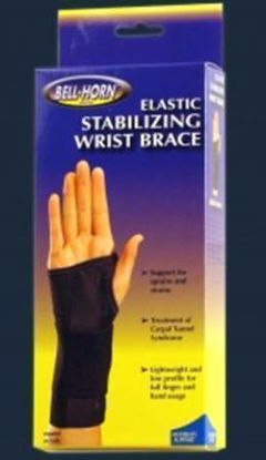Picture of Wrist Brace Bell-Horn® Stabilizing Low Profile Cotton / Elastic Left Hand Black X-Large192XL