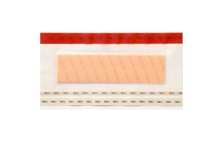 Picture of Foam Dressing PolyMem® Max® 3-1/2 X 11-3/4 Inch Rectangle Adhesive with Border Sterile3412