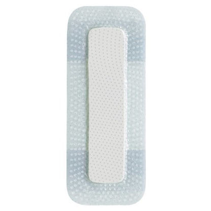 Picture of Thin Silicone Foam Dressing Biatain® Silicone Lite 2 X 5 Inch Rectangle Silicone Adhesive with Border Sterile33453
