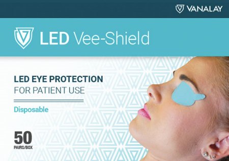Picture of LED Eye Protector Vee-Shield One Size Fits Most Adhesive816016