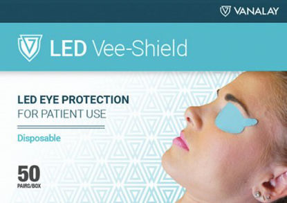 Picture of LED Eye Protector Vee-Shield One Size Fits Most Adhesive816016