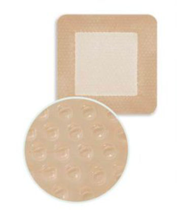 Picture of Silver Foam Dressing Zenifoam AG Gentle Border 4 X 4 Inch Square Sterile30044-AG