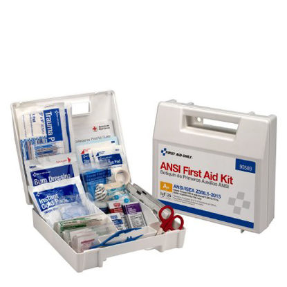 Picture of First Aid Kit First Aid Only™ 25 People Plastic Case90589
