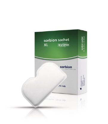 Picture of Hydroactive Wound Dressing Cutimed® Sorbion® Sachet XL Cellulose / Gel Forming Polymer 10 X 18 Inch7324000