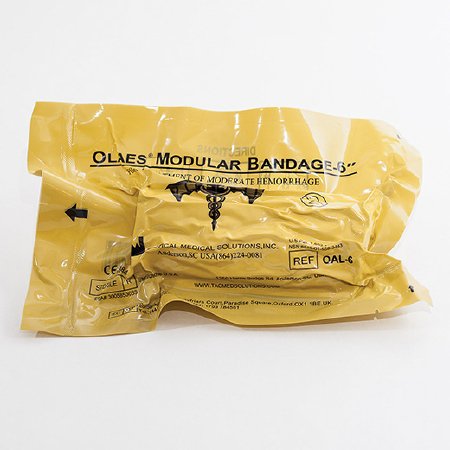 Picture of Trauma Dressing Olaes® Gauze 4-Ply 6 Inch X 3 Yard Roll Shape SterileOAL-6